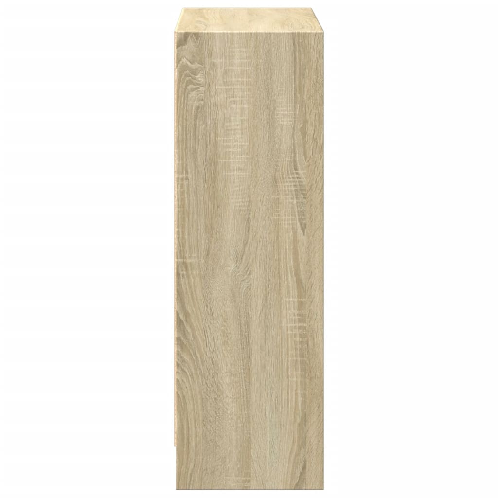 Boekenkast 40X24X75 Cm Spaanplaat Sonoma Eikenkleurig 1 40 x 24 x 75 cm