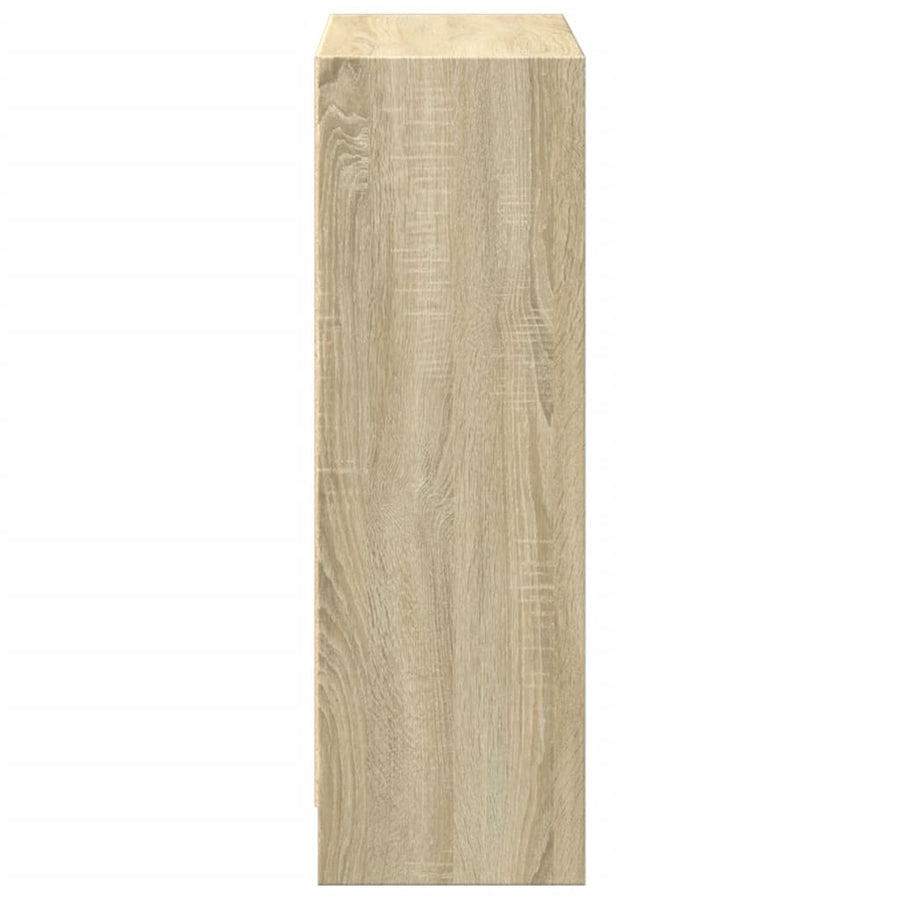 Boekenkast 40X24X75 Cm Spaanplaat Sonoma Eikenkleurig 1 40 x 24 x 75 cm