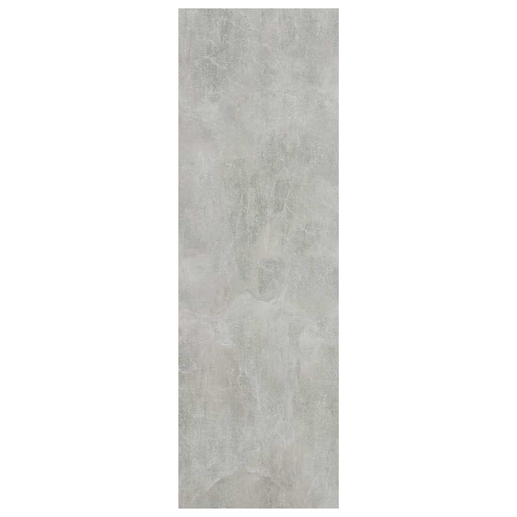 Boekenkast 40x24x75 cm bewerkt hout betongrijs