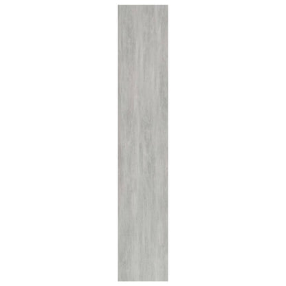 Boekenkast Met 3 Schappen Bewerkt Hout 40 x 24 x 108 cm Betongrijs