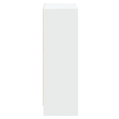 Boekenkast 60X24X Bewerkt Hout Wit 60 cm