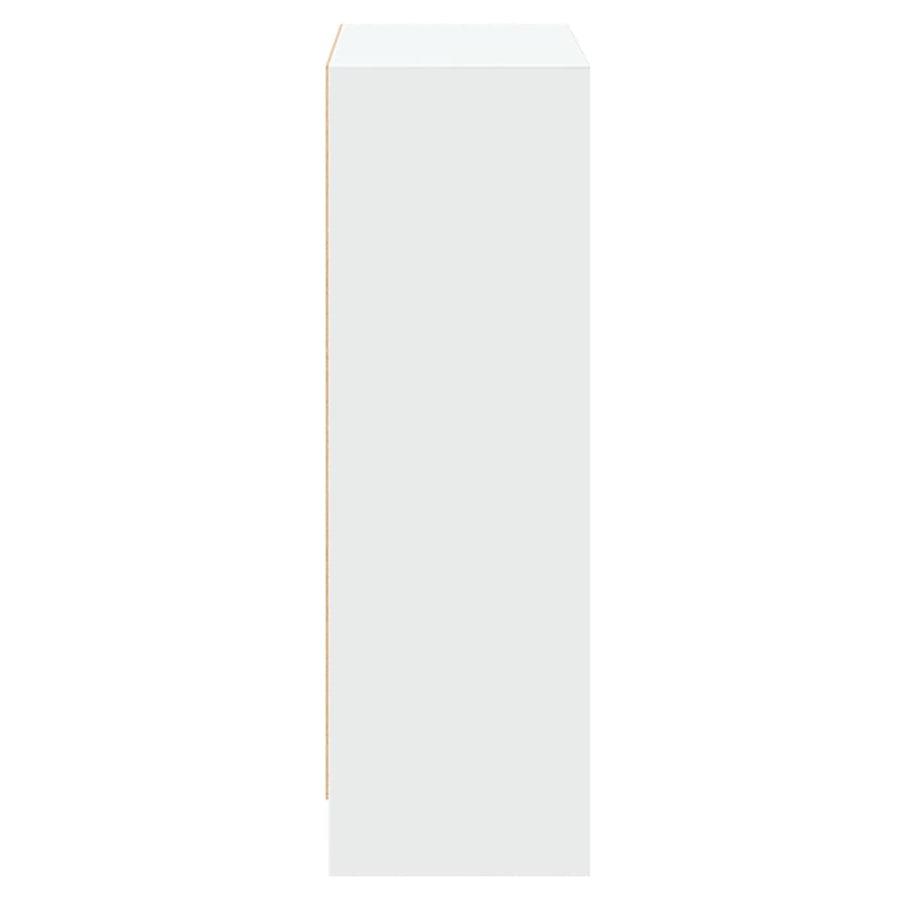 Boekenkast 60X24X Bewerkt Hout Wit 60 cm