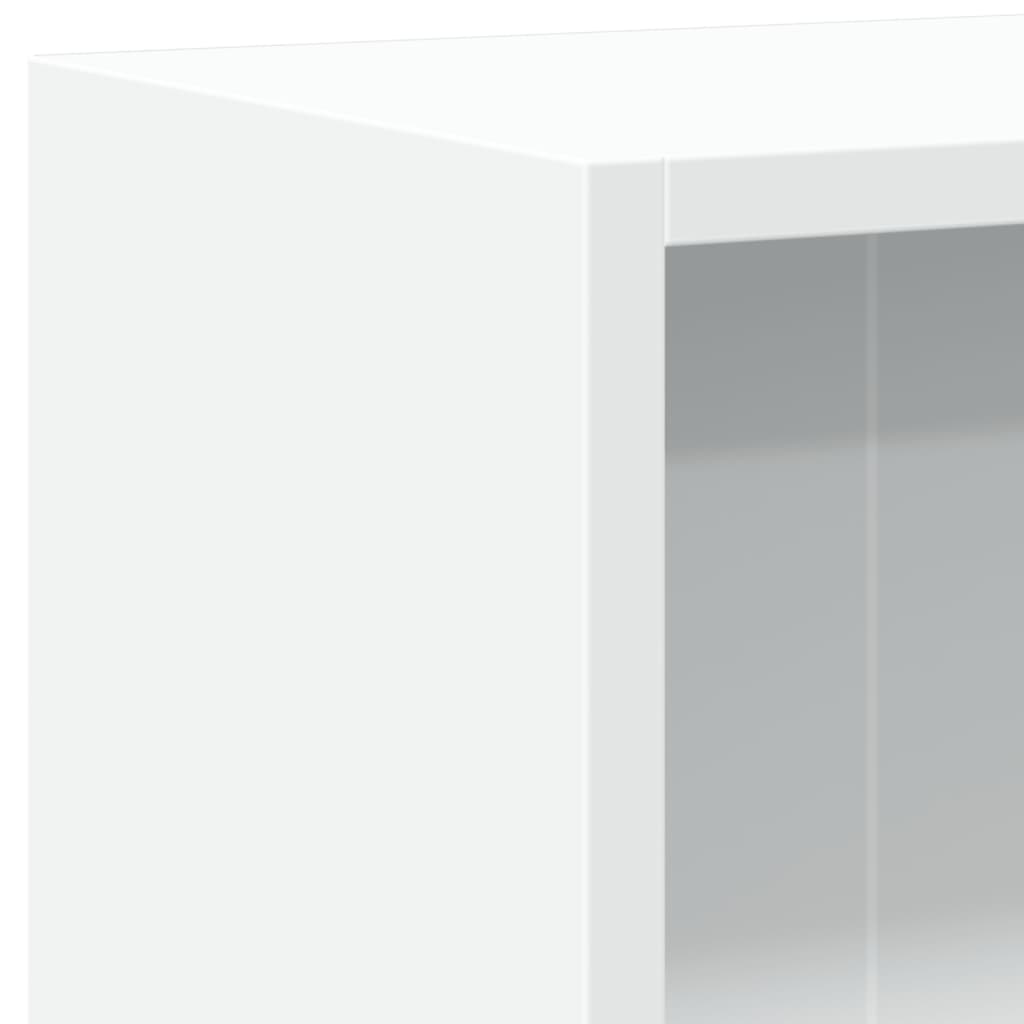 Boekenkast 60X24X Bewerkt Hout Wit 60 cm
