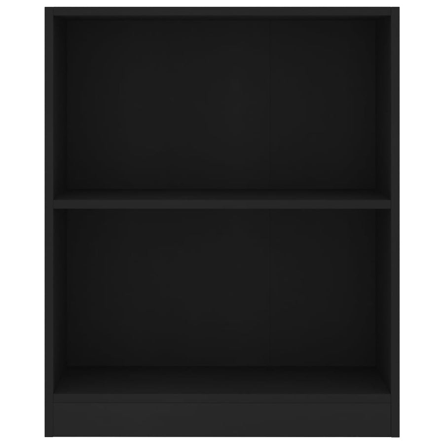 Boekenkast Bewerkt Hout 60 x 24 x 76 cm Zwart