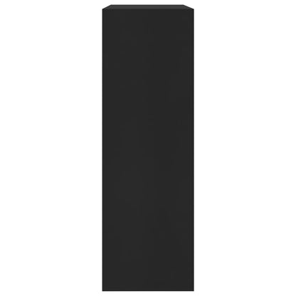 Boekenkast Bewerkt Hout 60 x 24 x 76 cm Zwart