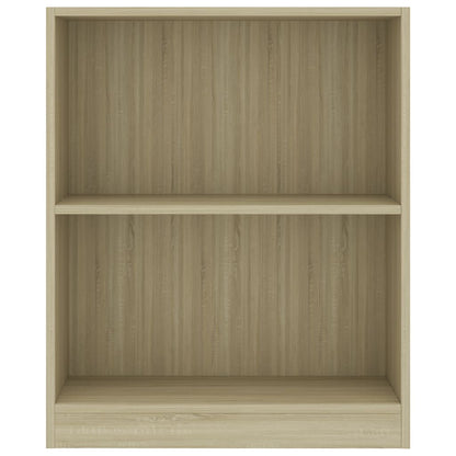 Boekenkast Bewerkt Hout Kleurig 60 x 24 x 76 cm Sonoma eiken