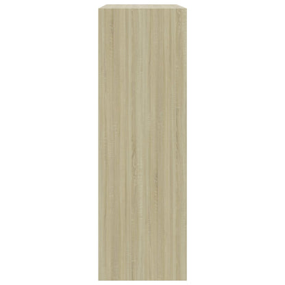 Boekenkast Bewerkt Hout Kleurig 60 x 24 x 76 cm Sonoma eiken
