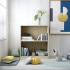 Bookcase 60x24x76 cm engineered wood sonoma oak colour
