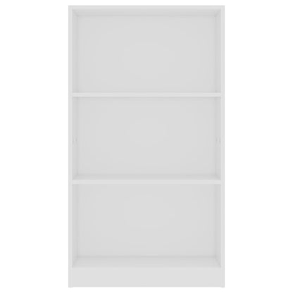 Boekenkast Met 3 Schappen Bewerkt Hout 60 x 24 x 109 cm