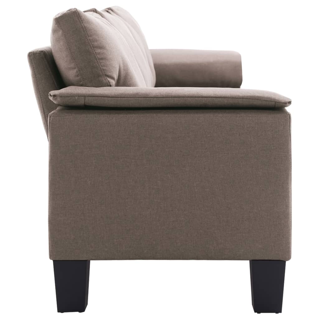 Vierzitsbank Stof Taupe