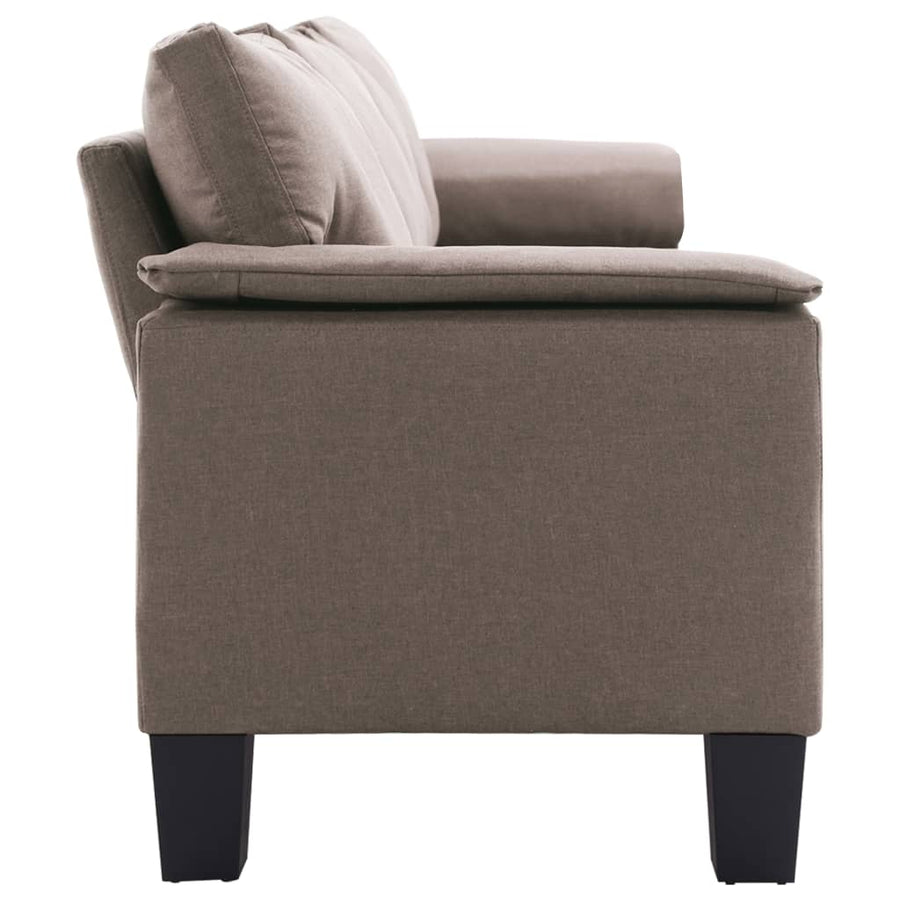 Vierzitsbank Stof Taupe