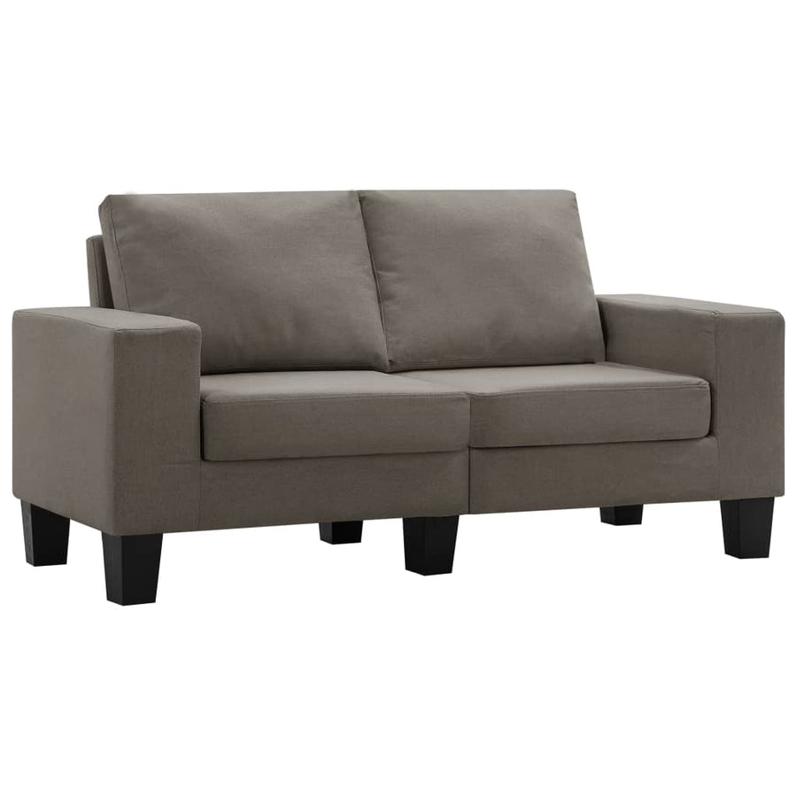 Tweezitsbank Stof Taupe