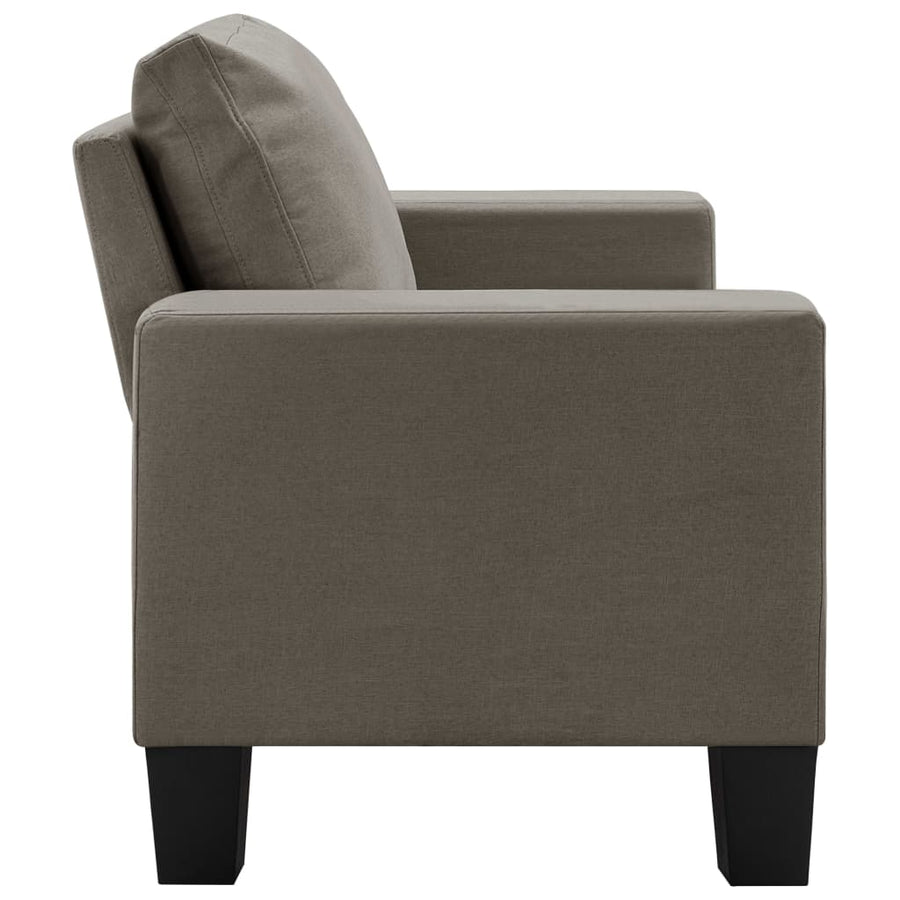 Tweezitsbank Stof Taupe