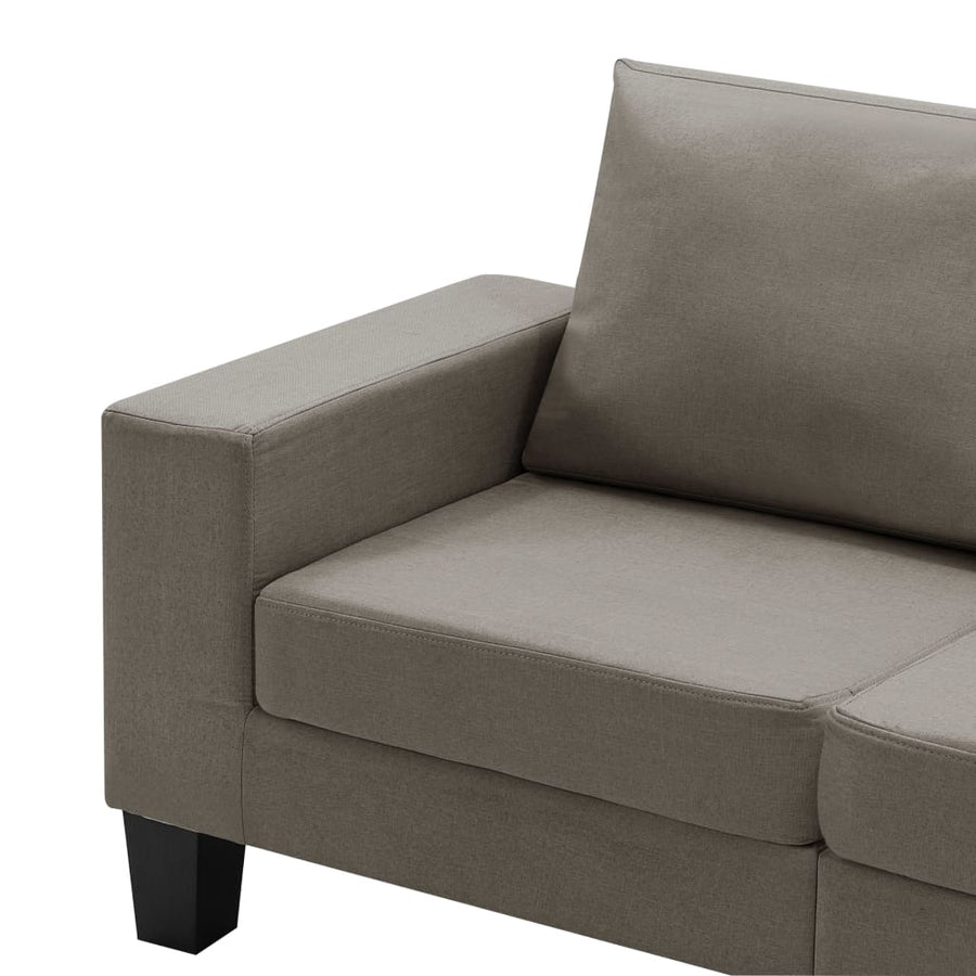 Tweezitsbank Stof Taupe