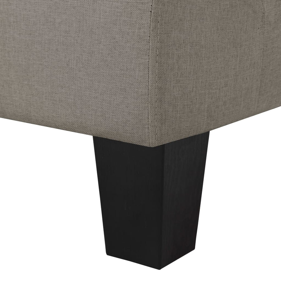 Tweezitsbank Stof Taupe