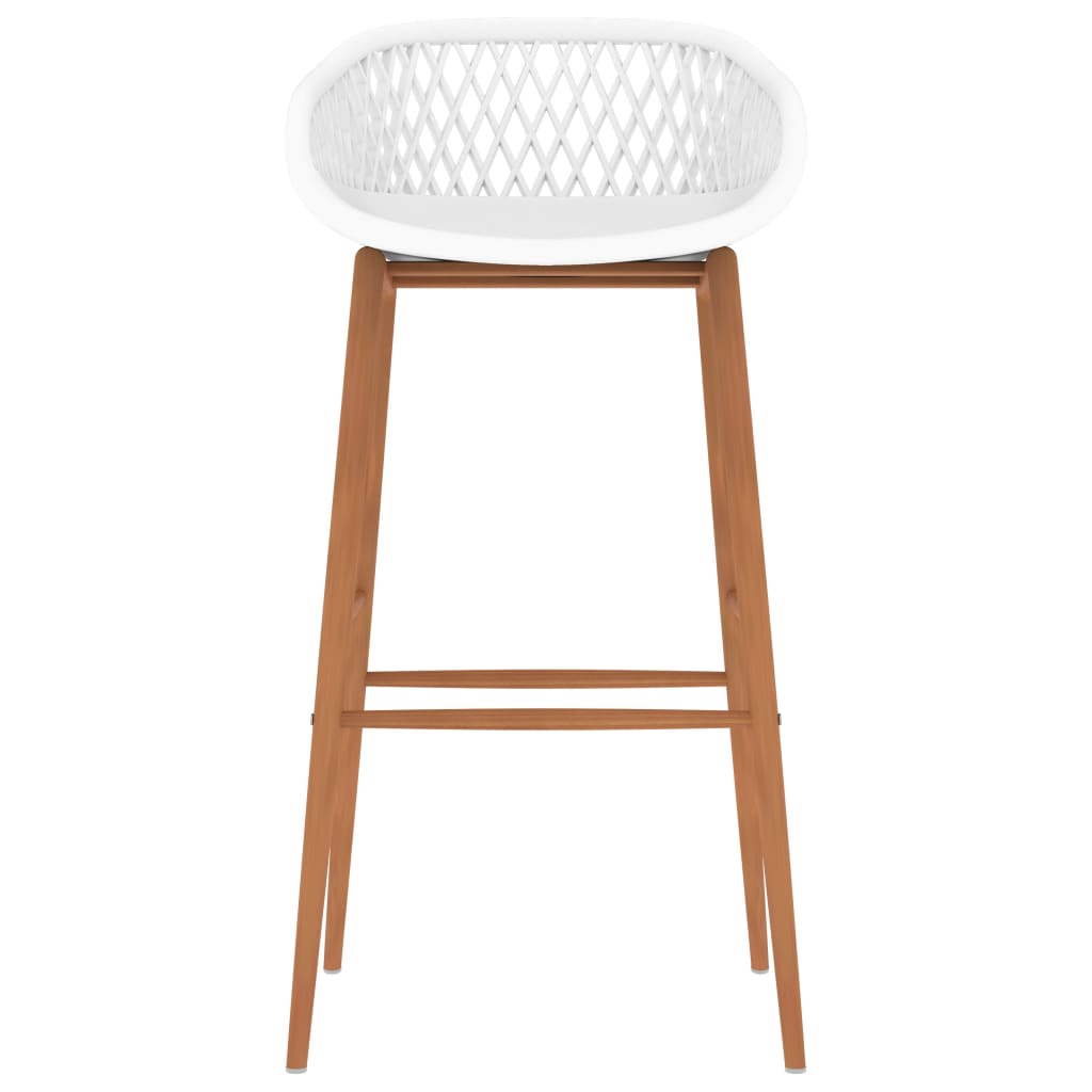 Barkrukken 4 Wit en bruin