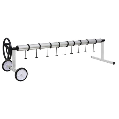 Zwembadhoesroller met roestvrijstalen frame