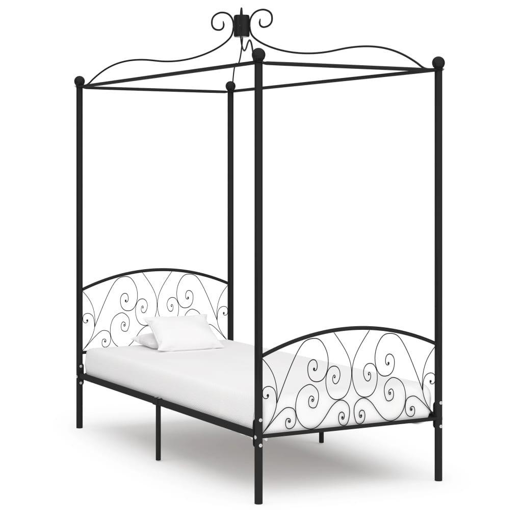 Hemelbedframe Metaal 90 x 200 cm