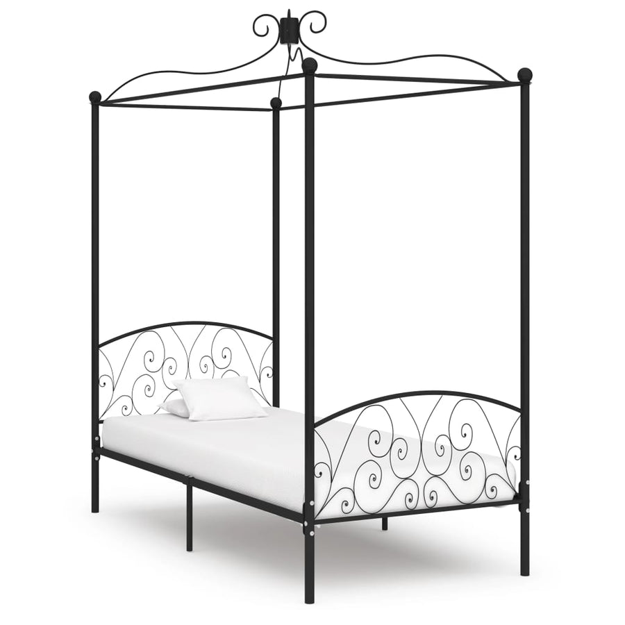 Hemelbedframe Metaal 90 x 200 cm