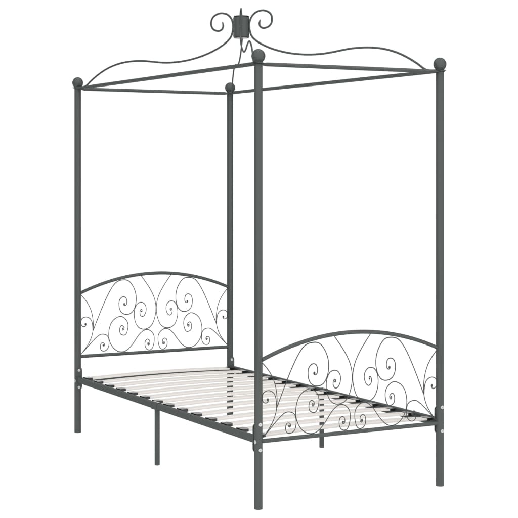Hemelbedframe Metaal 90 x 200 cm