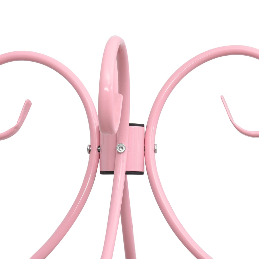 Hemelbedframe Metaal 90 x 200 cm Roze