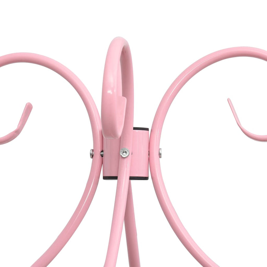 Hemelbedframe Metaal 100 x 200 cm Roze