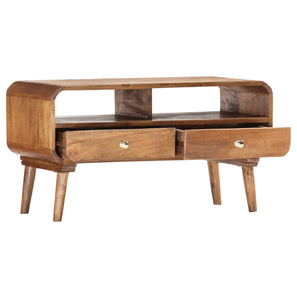 Tv-meubel 90x30x47 cm massief mangohout