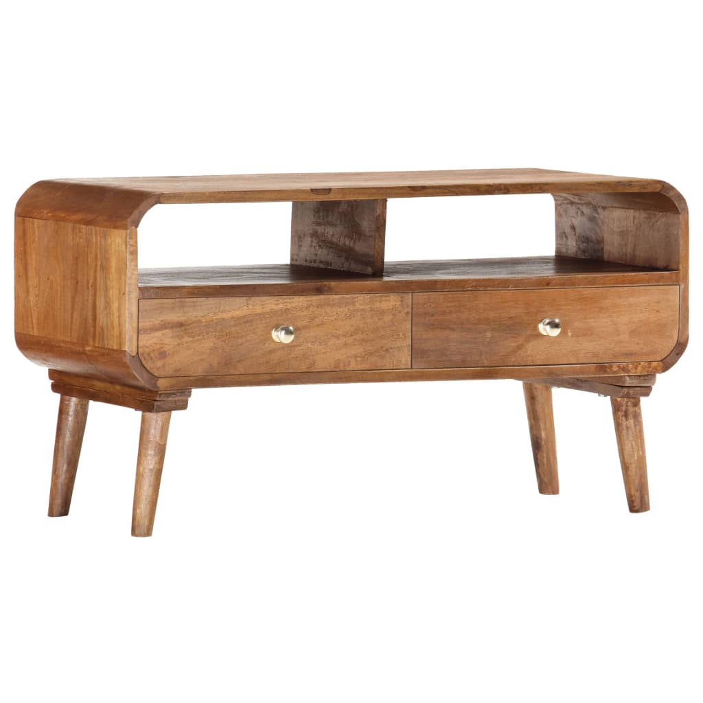 Tv-meubel 90x30x47 cm massief mangohout