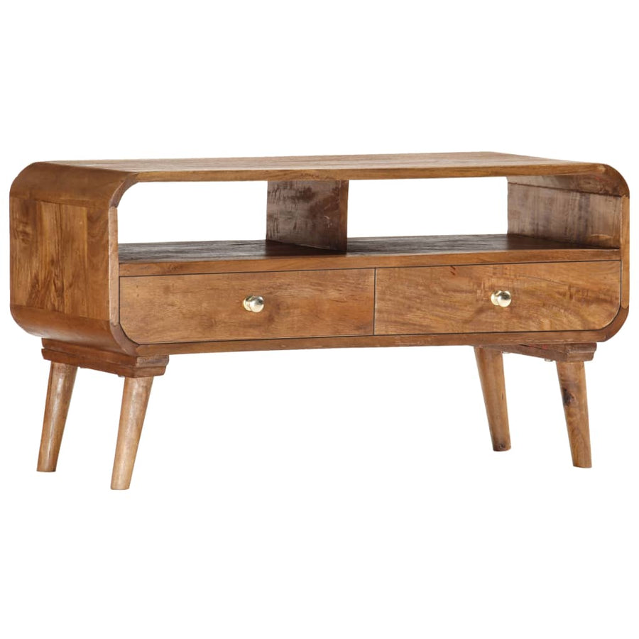 Tv-meubel 90x30x47 cm massief mangohout