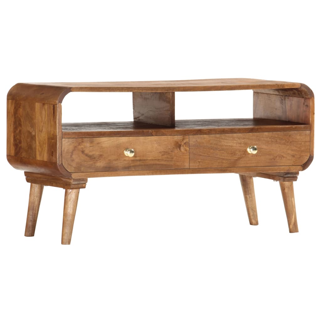 Tv-meubel 90x30x47 cm massief mangohout