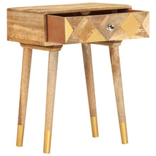 Nachtkastje 43X30X58 Cm Massief Mangohout
