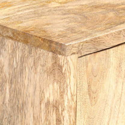 Hoge kast 80x30x100 cm massief mangohout