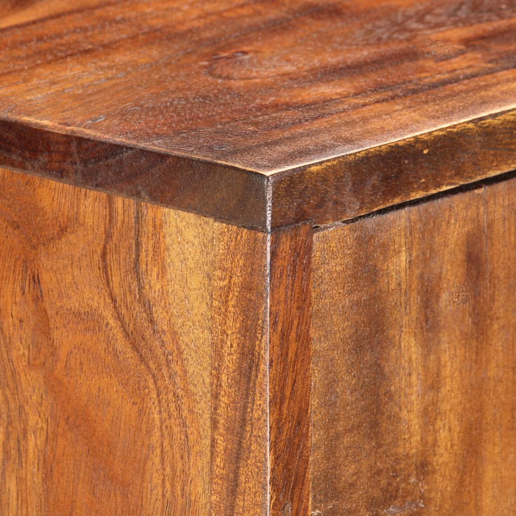 Hoge Kast 80X30X100 Cm Massief Acaciahout 80 x 30 x 100 cm