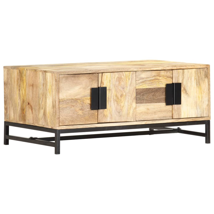 Salontafel 90x55x40 cm massief mangohout