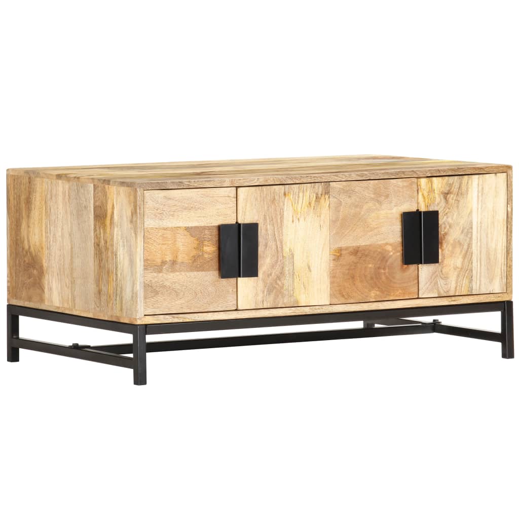 Salontafel 90x55x40 cm massief mangohout