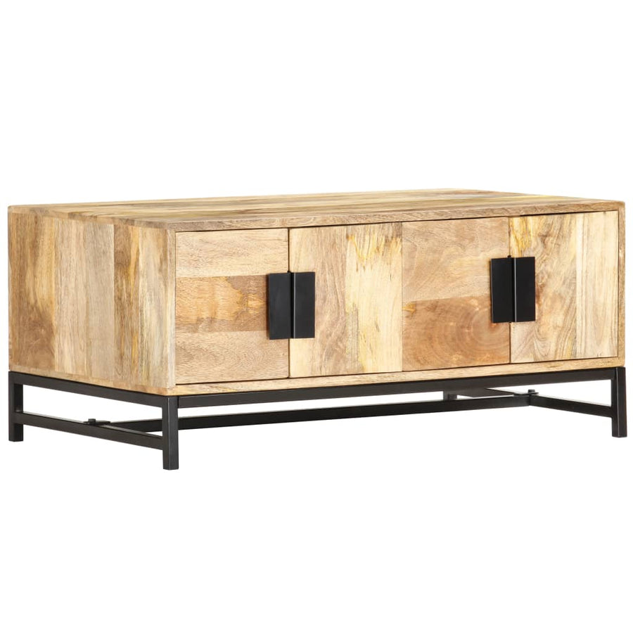 Salontafel 90x55x40 cm massief mangohout