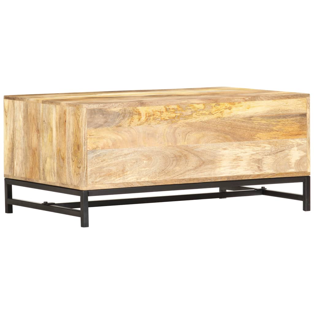 Salontafel 90x55x40 cm massief mangohout