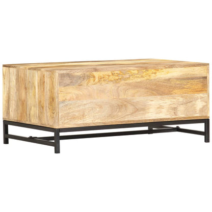 Salontafel 90x55x40 cm massief mangohout