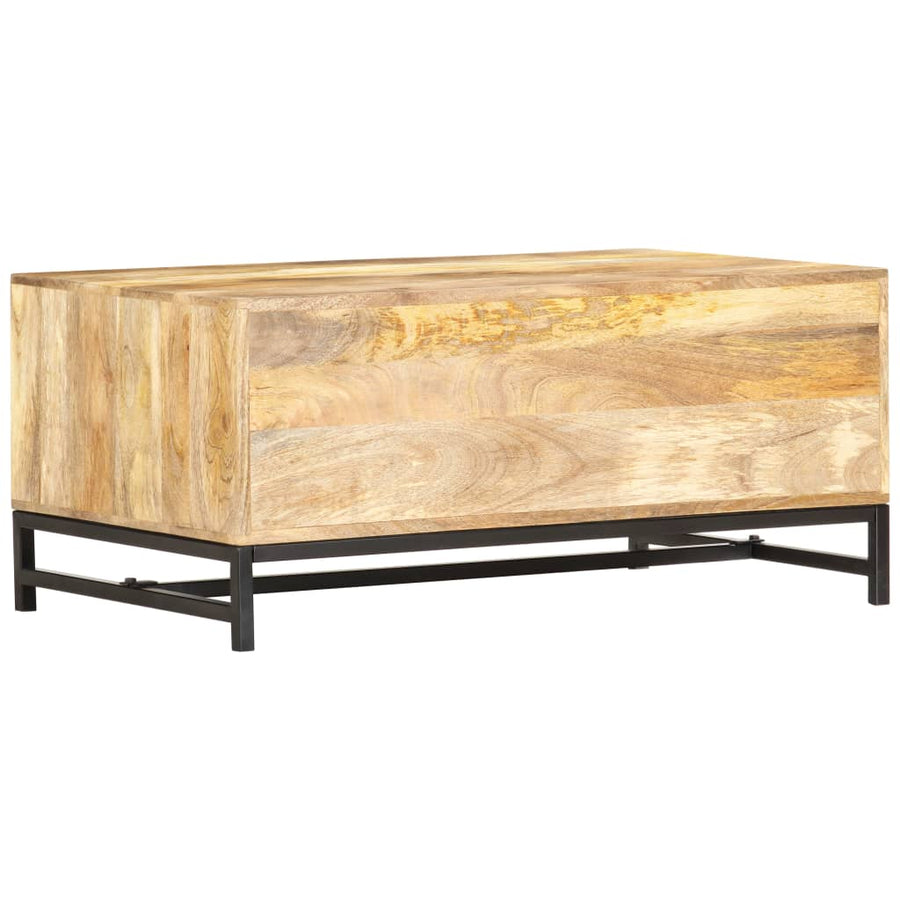 Salontafel 90x55x40 cm massief mangohout