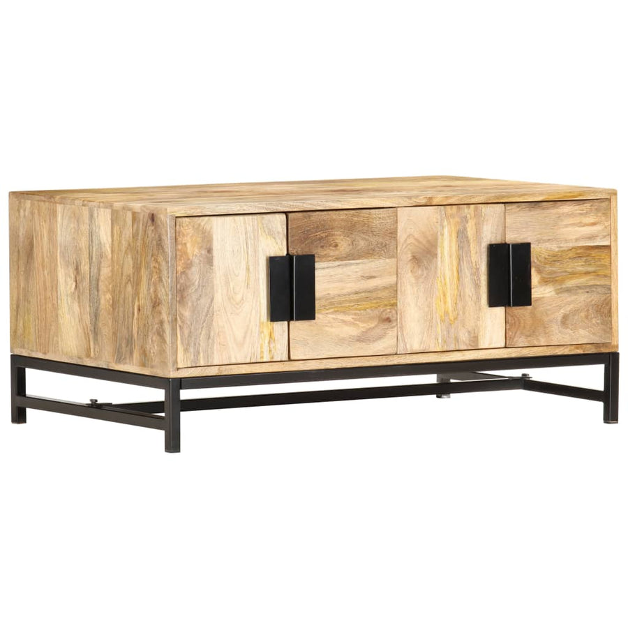 Salontafel 90x55x40 cm massief mangohout