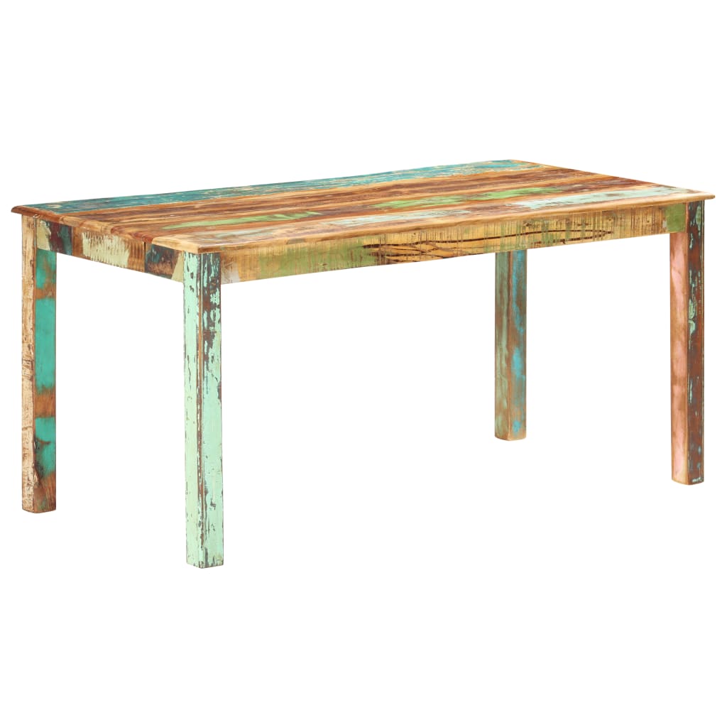 Eettafel Massief Gerecycled Hout 160 x 80 x 76 cm