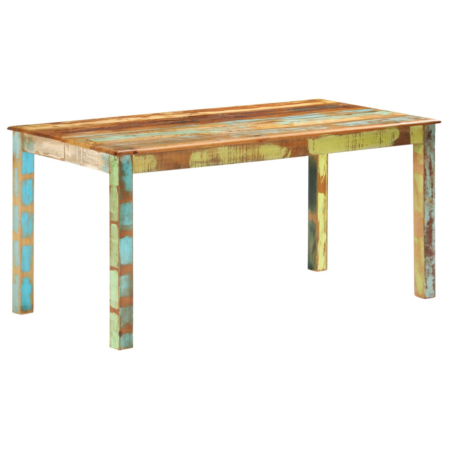Eettafel Massief Gerecycled Hout 160 x 80 x 76 cm