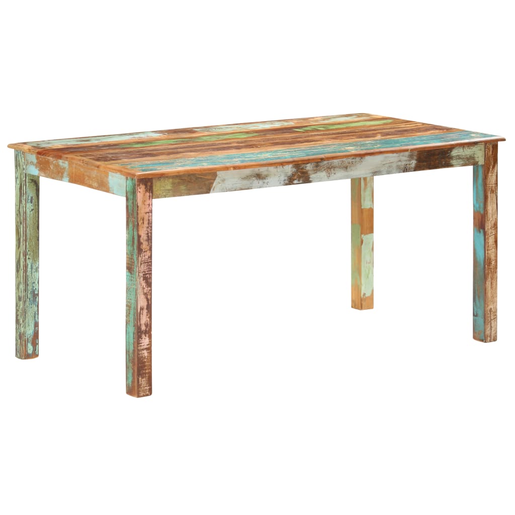 Eettafel Massief Gerecycled Hout 160 x 80 x 76 cm