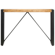 Wandtafel 110X35X76 Cm Massief Mangohout 110 x 35 x 76 cm Lichtbruin