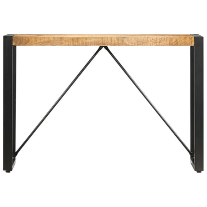 Wandtafel 110X35X76 Cm Massief Mangohout 110 x 35 x 76 cm Lichtbruin
