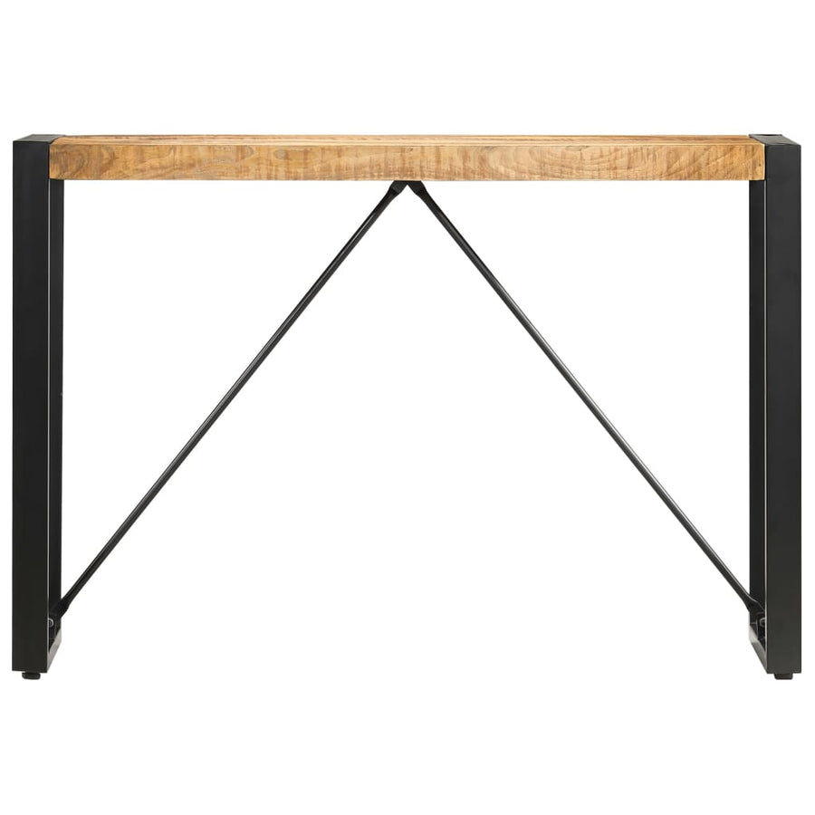 Wandtafel 110X35X76 Cm Massief Mangohout 110 x 35 x 76 cm Lichtbruin