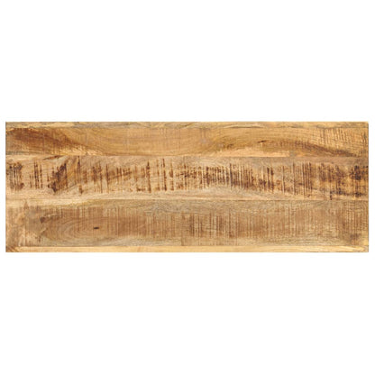 Wandtafel 110X35X76 Cm Massief Mangohout 110 x 35 x 76 cm Lichtbruin