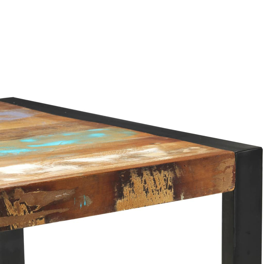 Wandtafel Massief Gerecycled Hout 110 x 35 x 76 cm Multikleur