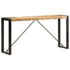 Console Table 150X35X76 Cm Solid Acacia Wood Light Brown
