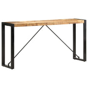 Wandtafel 150X35X76 Cm Massief Acaciahout Lichtbruin